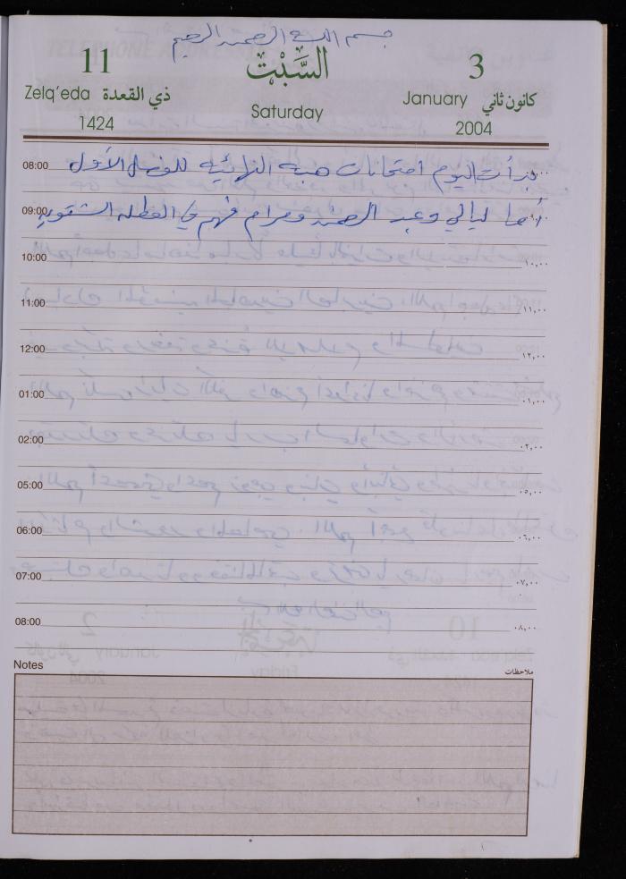The Diary of Fadeyyeh Darabe, Dura- Hebron, 2004
