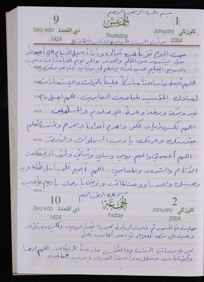 The Diary of Fadeyyeh Darabe, Dura- Hebron, 2004