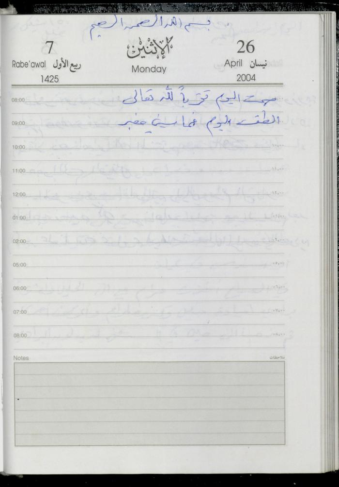 The Diary of Fadeyyeh Darabe, Dura- Hebron, 2004