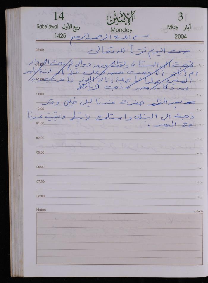 The Diary of Fadeyyeh Darabe, Dura- Hebron, 2004