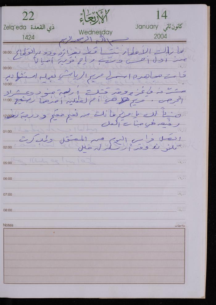 The Diary of Fadeyyeh Darabe, Dura- Hebron, 2004