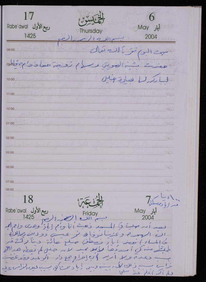The Diary of Fadeyyeh Darabe, Dura- Hebron, 2004