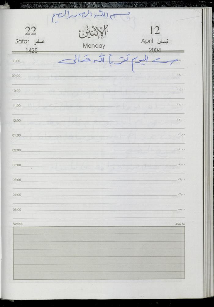 The Diary of Fadeyyeh Darabe, Dura- Hebron, 2004