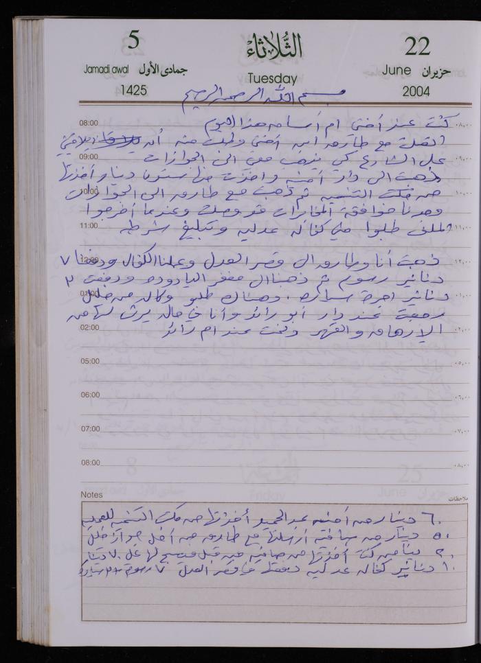 The Diary of Fadeyyeh Darabe, Dura- Hebron, 2004