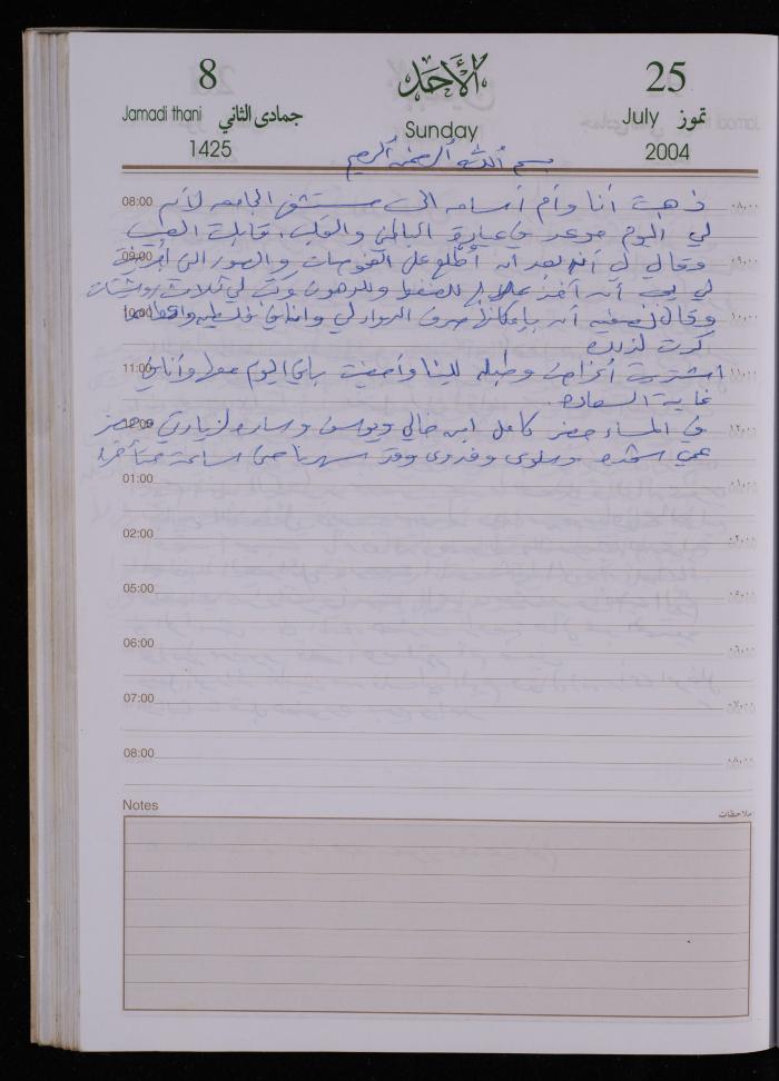 The Diary of Fadeyyeh Darabe, Dura- Hebron, 2004
