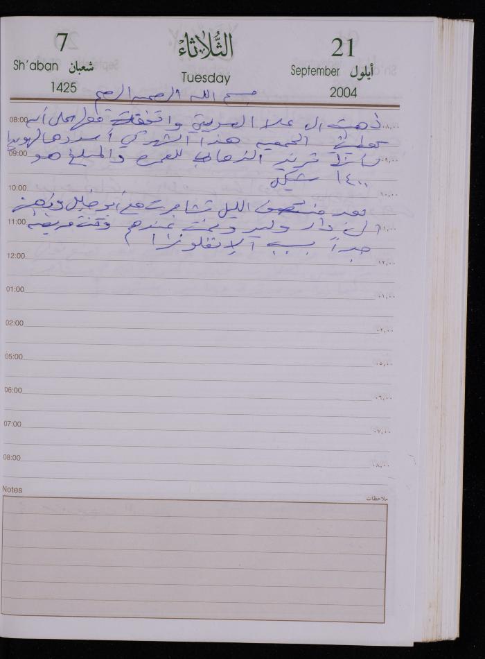 The Diary of Fadeyyeh Darabe, Dura- Hebron, 2004