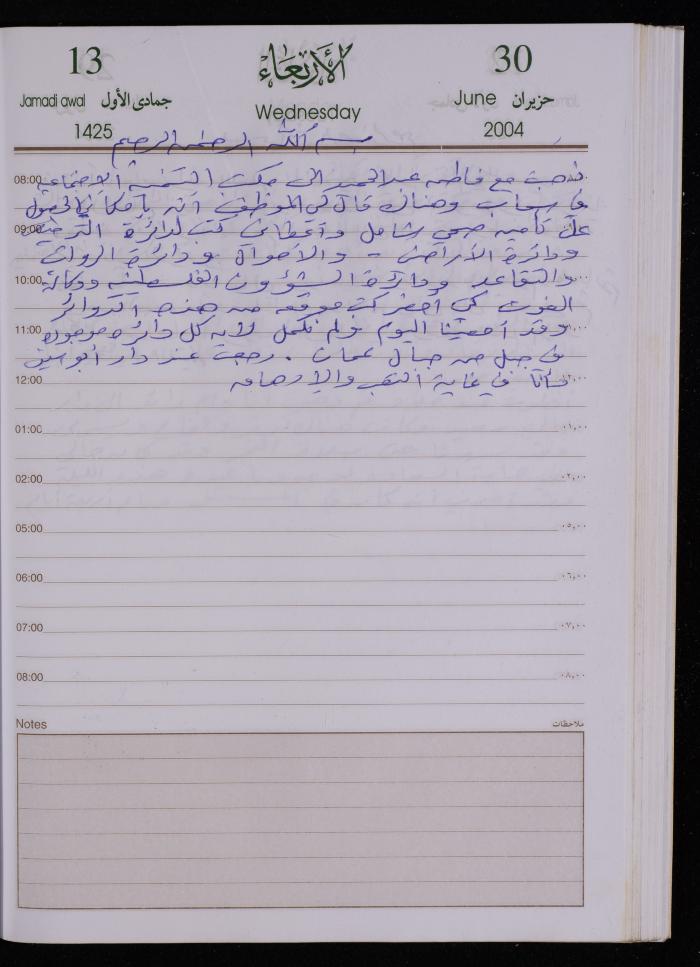 The Diary of Fadeyyeh Darabe, Dura- Hebron, 2004
