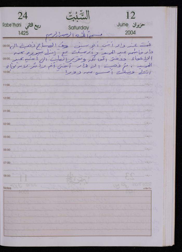 The Diary of Fadeyyeh Darabe, Dura- Hebron, 2004