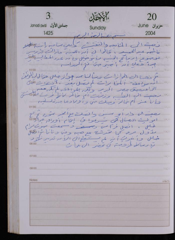 The Diary of Fadeyyeh Darabe, Dura- Hebron, 2004