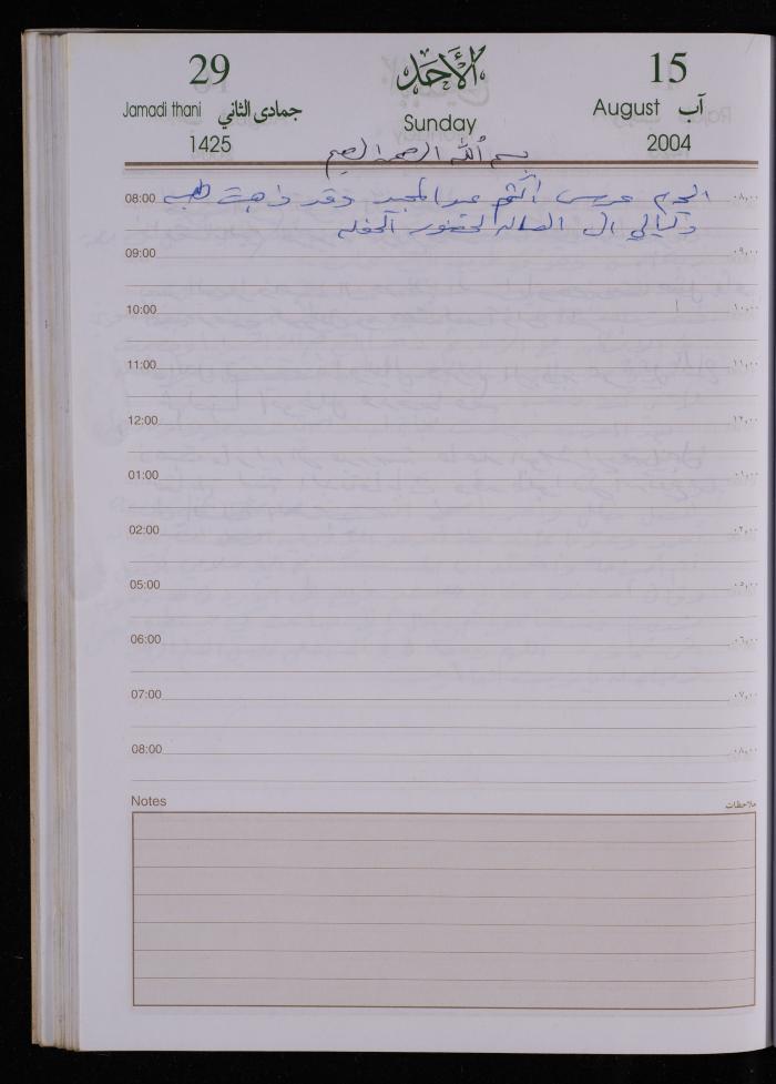 The Diary of Fadeyyeh Darabe, Dura- Hebron, 2004