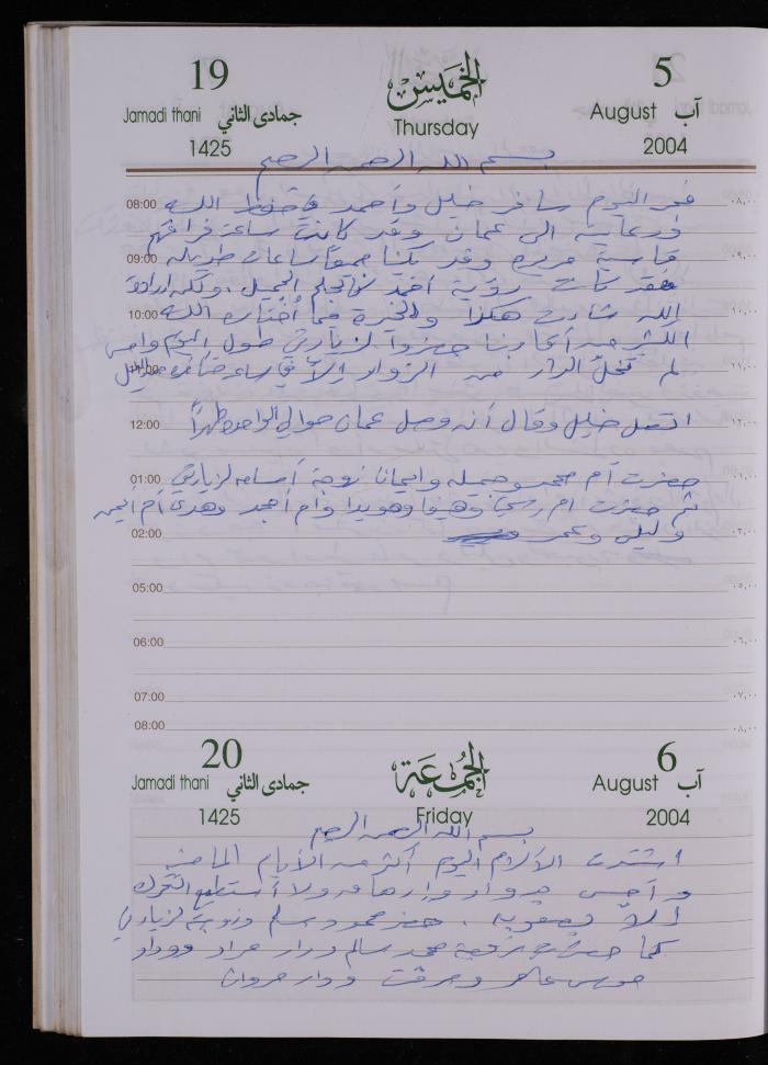 The Diary of Fadeyyeh Darabe, Dura- Hebron, 2004