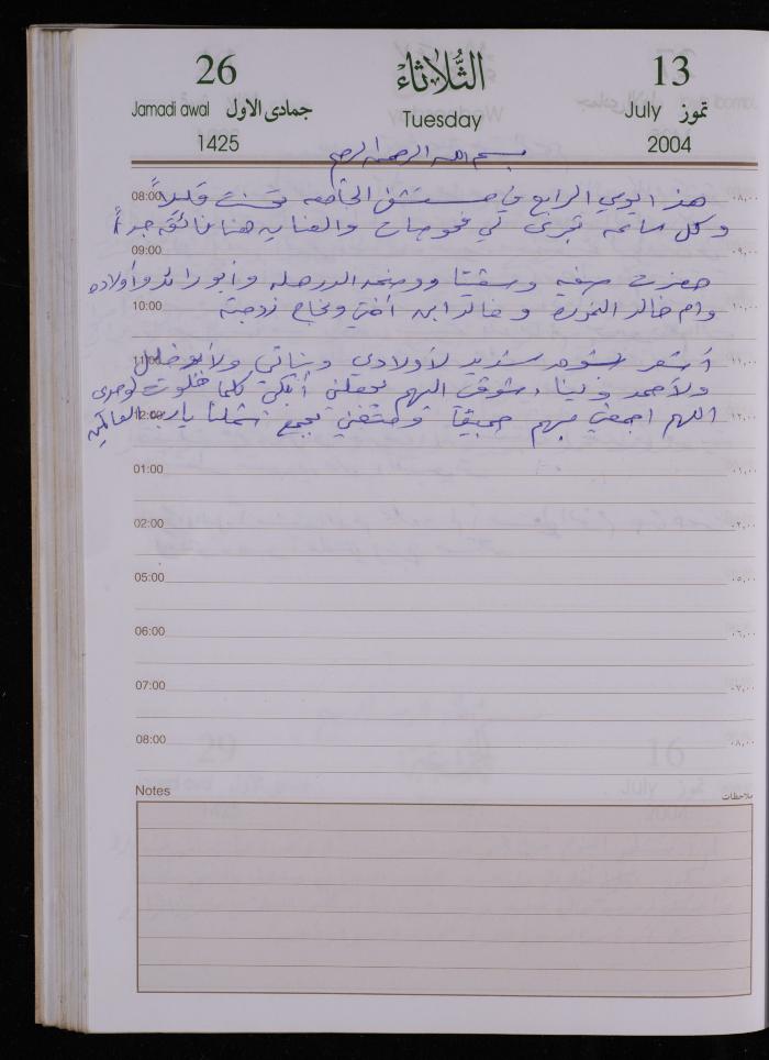 The Diary of Fadeyyeh Darabe, Dura- Hebron, 2004