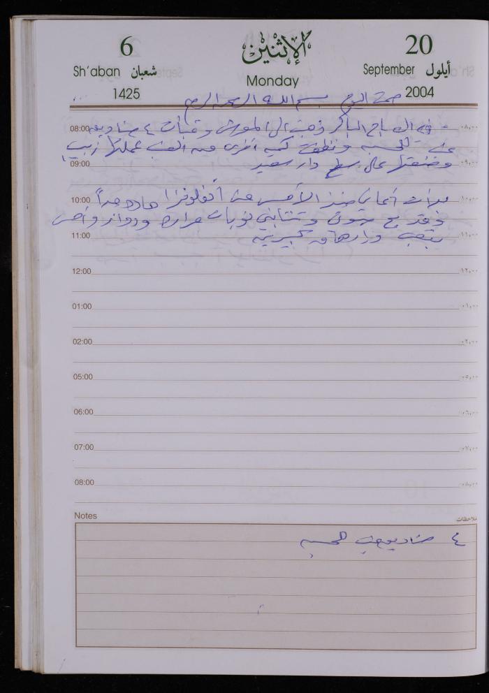 The Diary of Fadeyyeh Darabe, Dura- Hebron, 2004