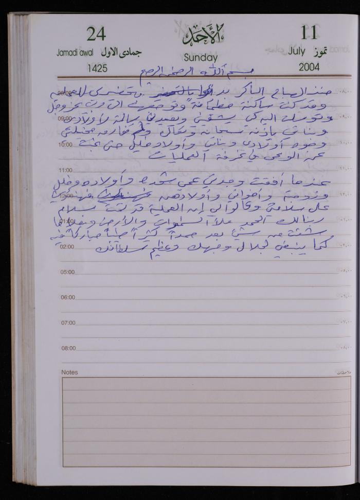 The Diary of Fadeyyeh Darabe, Dura- Hebron, 2004