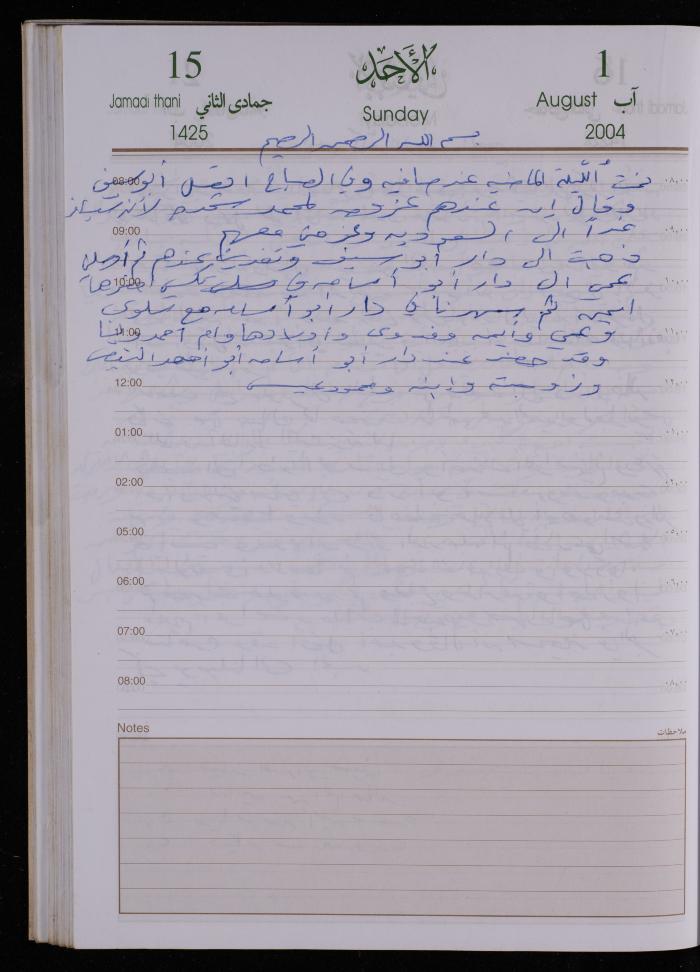 The Diary of Fadeyyeh Darabe, Dura- Hebron, 2004