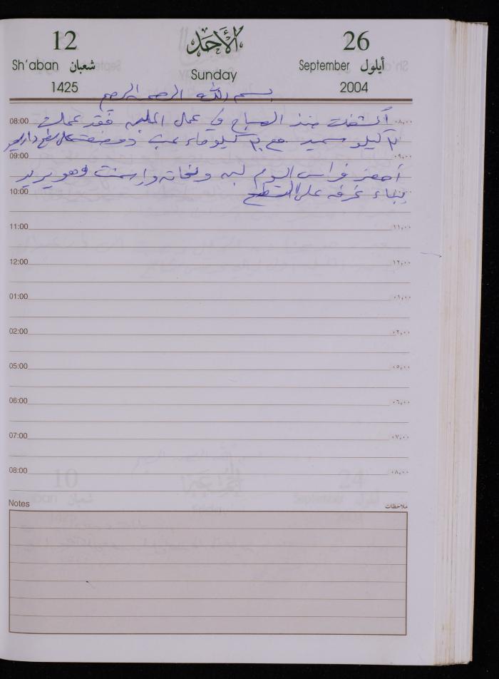 The Diary of Fadeyyeh Darabe, Dura- Hebron, 2004