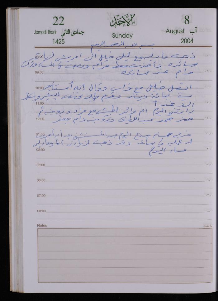 The Diary of Fadeyyeh Darabe, Dura- Hebron, 2004