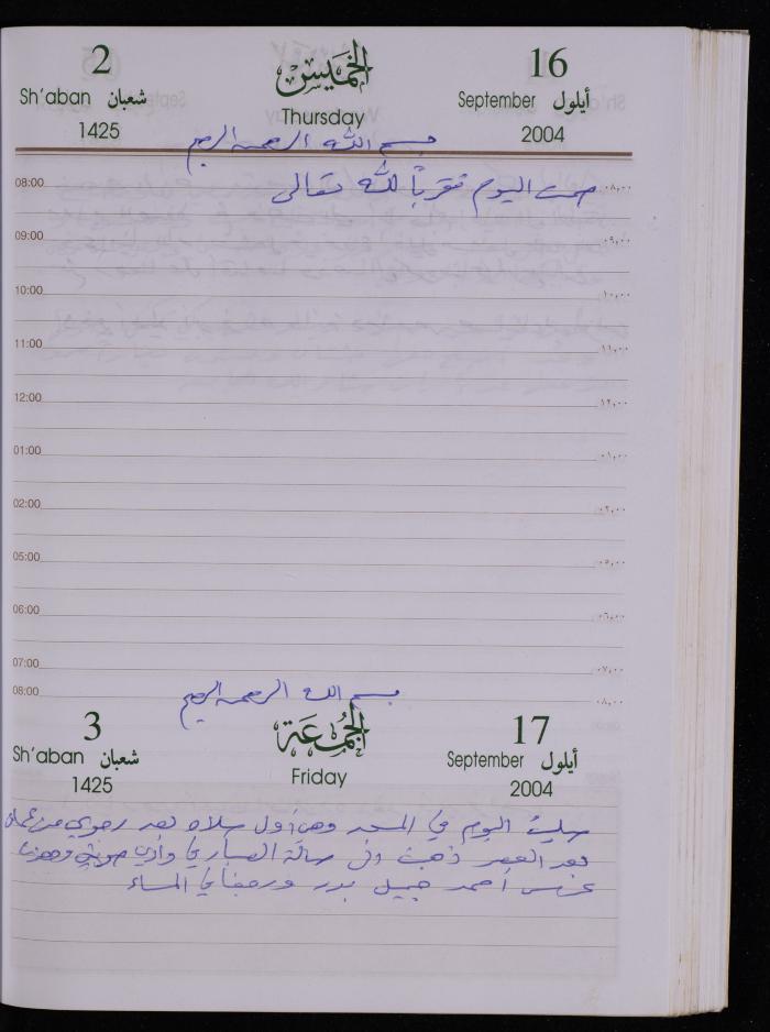 The Diary of Fadeyyeh Darabe, Dura- Hebron, 2004