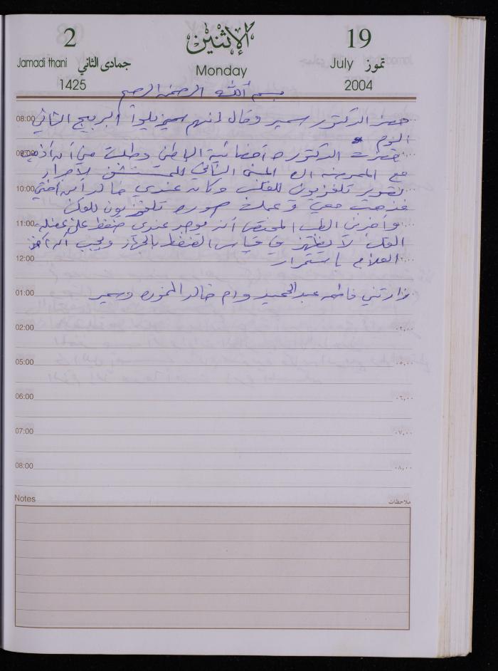 The Diary of Fadeyyeh Darabe, Dura- Hebron, 2004