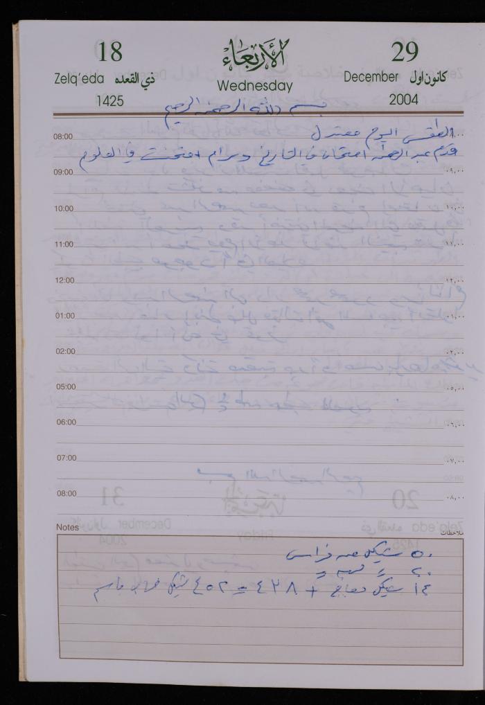 The Diary of Fadeyyeh Darabe, Dura- Hebron, 2004