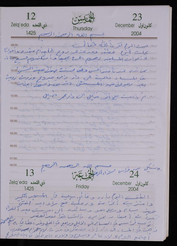 The Diary of Fadeyyeh Darabe, Dura- Hebron, 2004