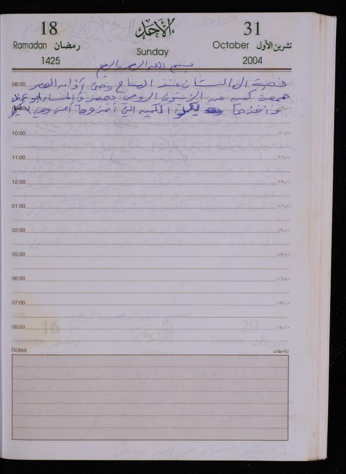 The Diary of Fadeyyeh Darabe, Dura- Hebron, 2004