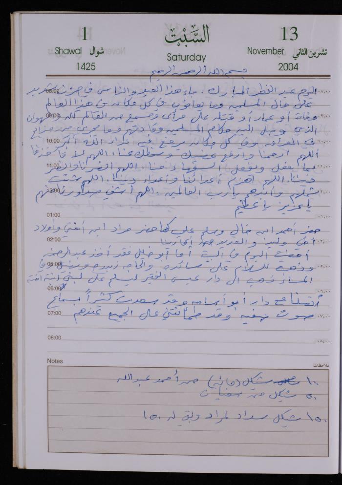 The Diary of Fadeyyeh Darabe, Dura- Hebron, 2004