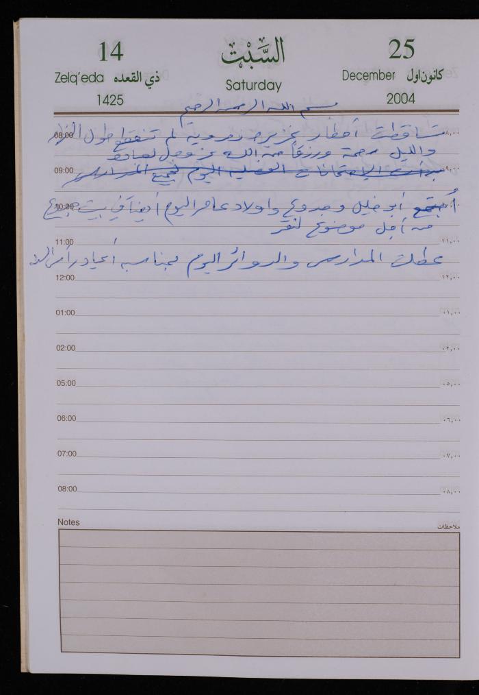 The Diary of Fadeyyeh Darabe, Dura- Hebron, 2004