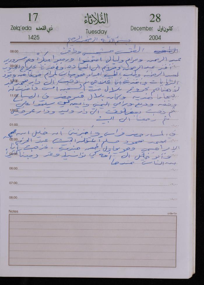 The Diary of Fadeyyeh Darabe, Dura- Hebron, 2004