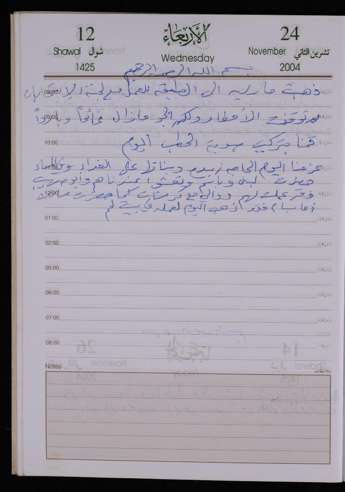 The Diary of Fadeyyeh Darabe, Dura- Hebron, 2004