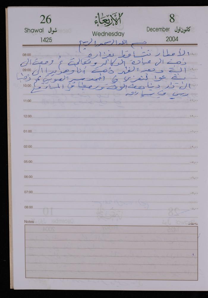 The Diary of Fadeyyeh Darabe, Dura- Hebron, 2004