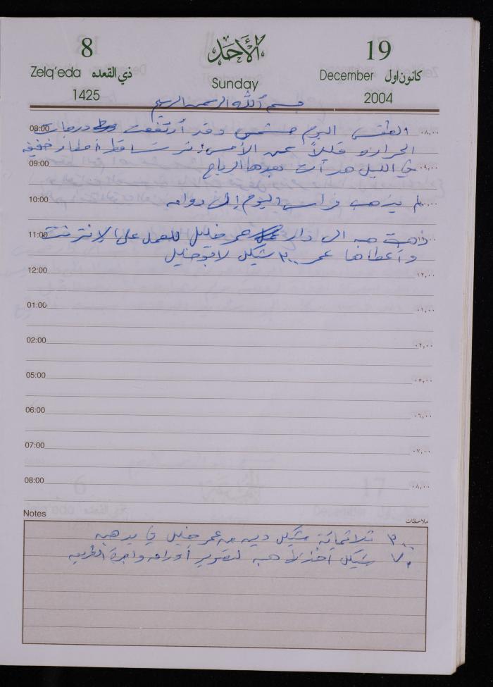 The Diary of Fadeyyeh Darabe, Dura- Hebron, 2004