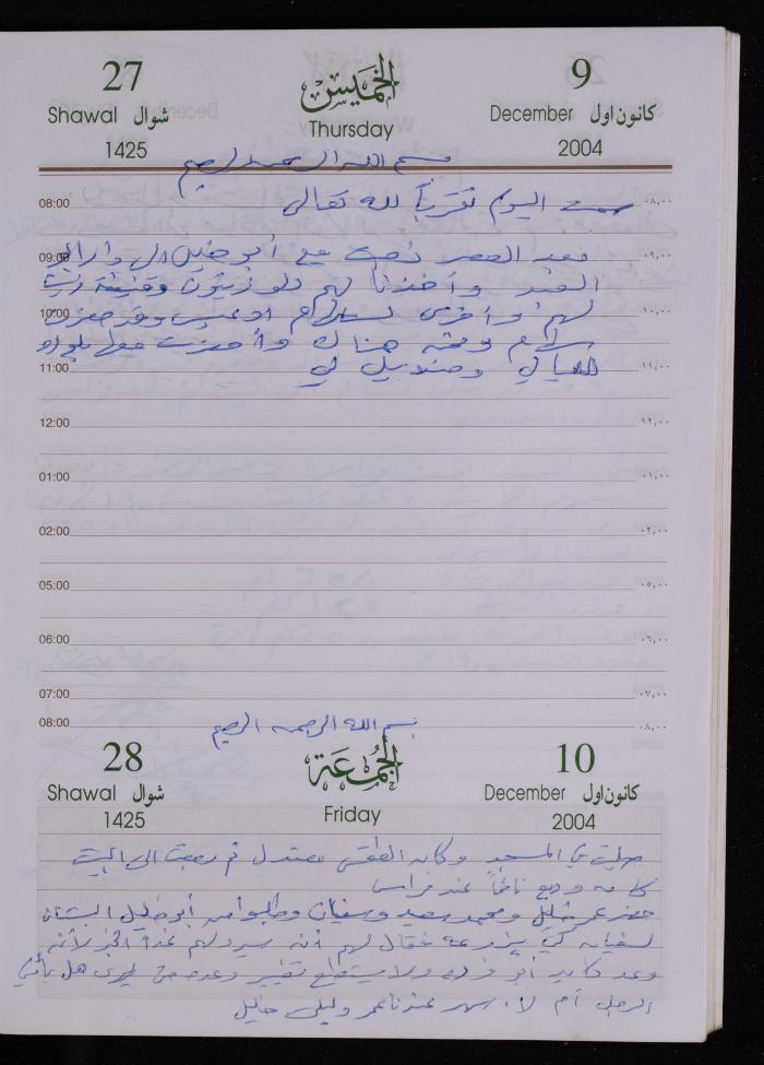 The Diary of Fadeyyeh Darabe, Dura- Hebron, 2004