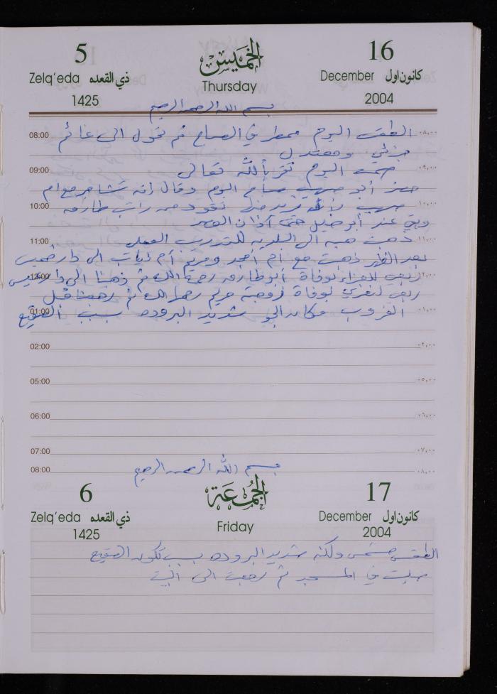 The Diary of Fadeyyeh Darabe, Dura- Hebron, 2004