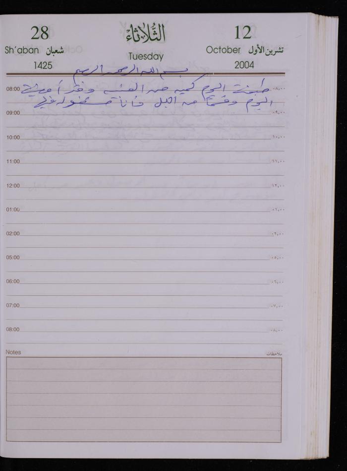 The Diary of Fadeyyeh Darabe, Dura- Hebron, 2004