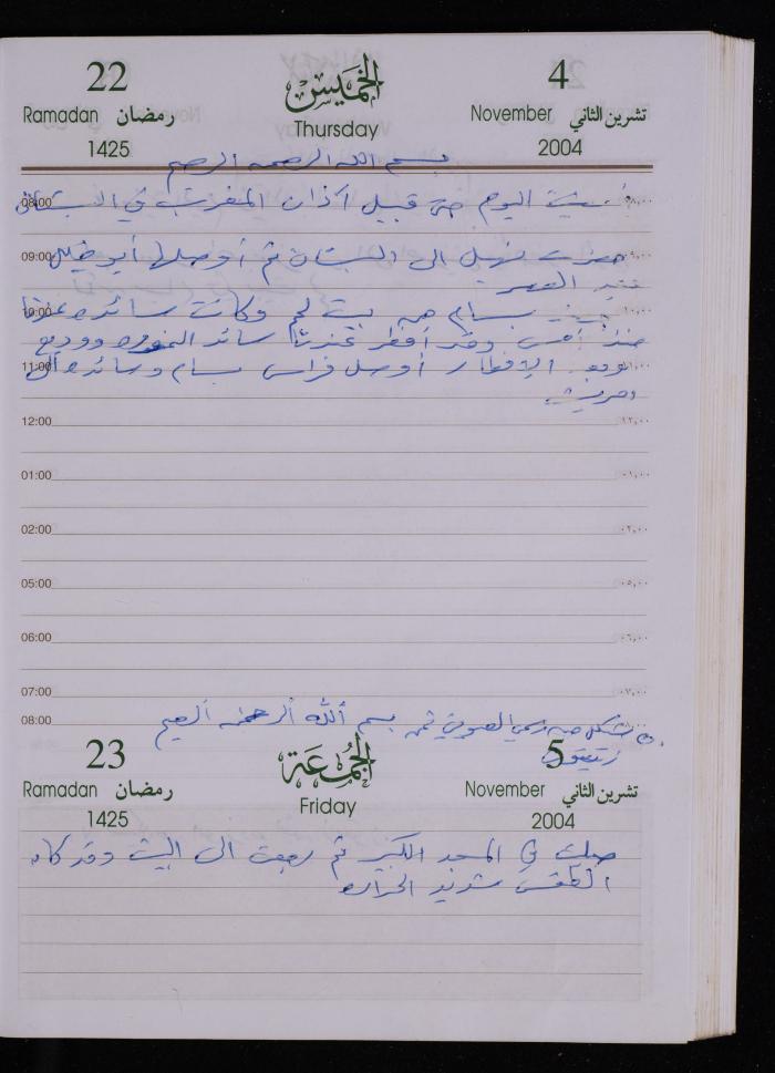 The Diary of Fadeyyeh Darabe, Dura- Hebron, 2004