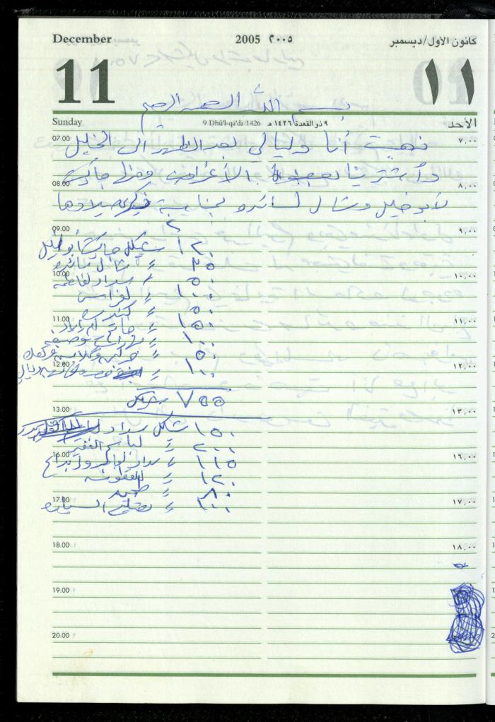 The Diary of Fadeyyeh Darabe, Dura- Hebron, 2005