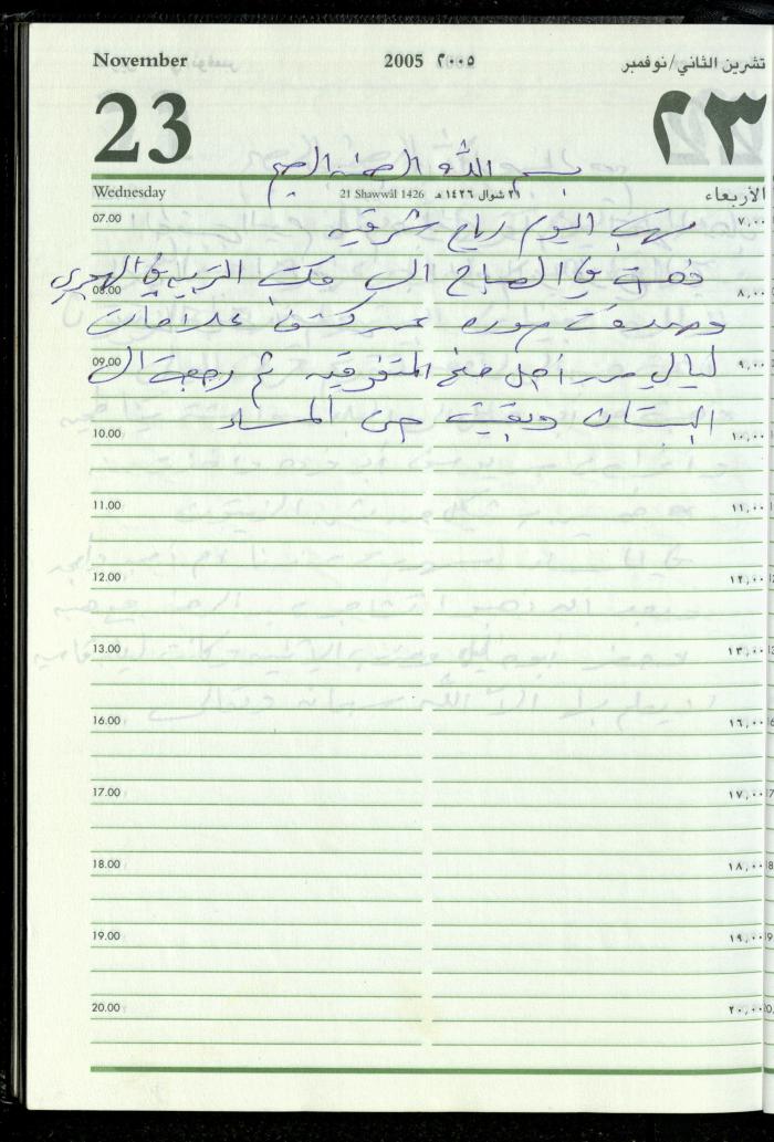The Diary of Fadeyyeh Darabe, Dura- Hebron, 2005