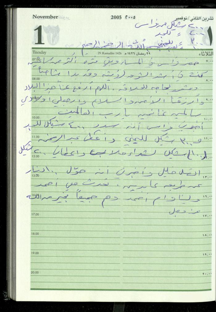 The Diary of Fadeyyeh Darabe, Dura- Hebron, 2005