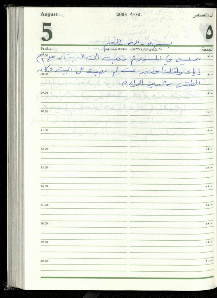 The Diary of Fadeyyeh Darabe, Dura- Hebron, 2005