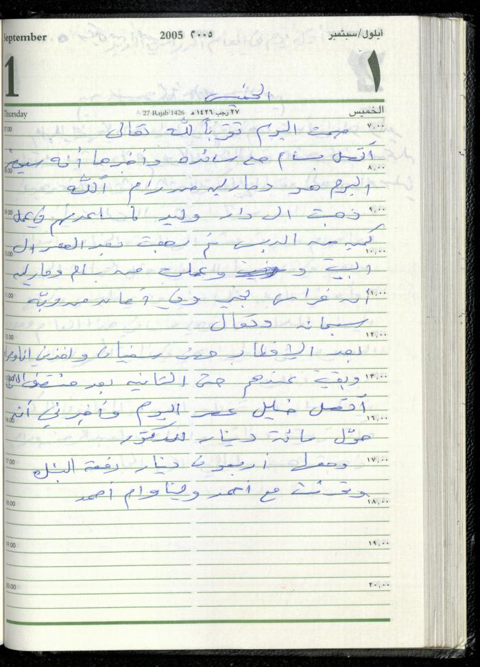The Diary of Fadeyyeh Darabe, Dura- Hebron, 2005