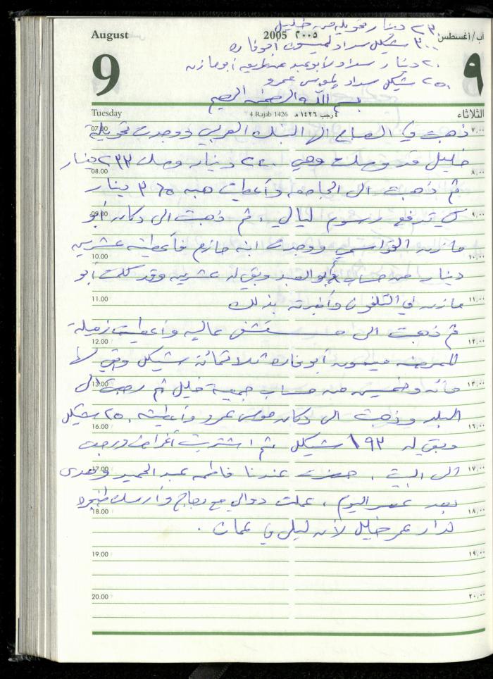 The Diary of Fadeyyeh Darabe, Dura- Hebron, 2005