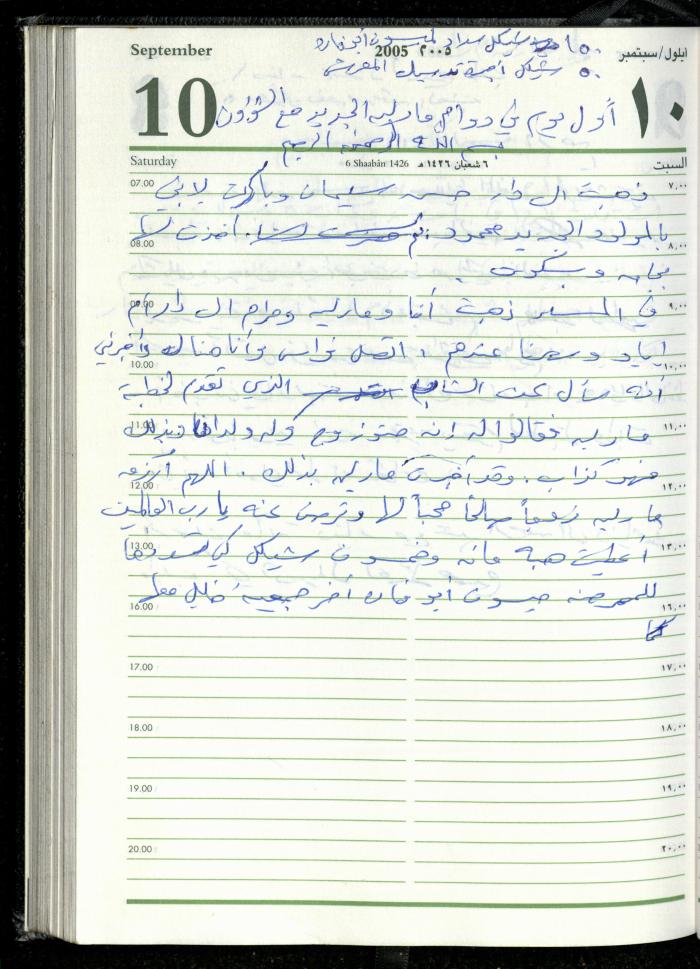 The Diary of Fadeyyeh Darabe, Dura- Hebron, 2005