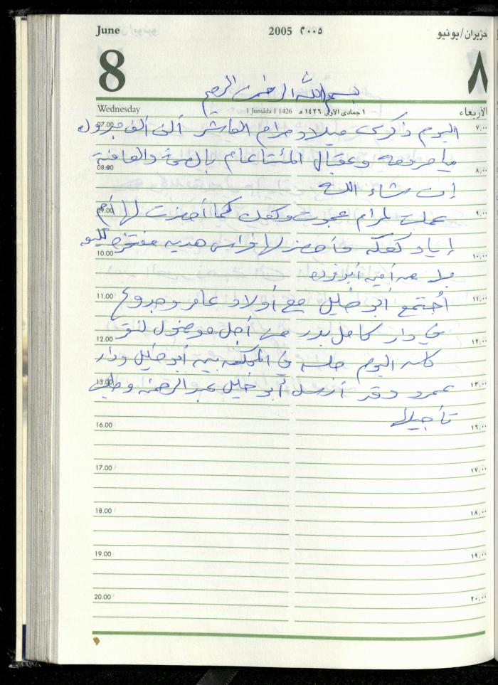 The Diary of Fadeyyeh Darabe, Dura- Hebron, 2005