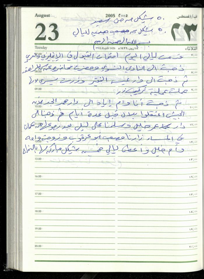 The Diary of Fadeyyeh Darabe, Dura- Hebron, 2005