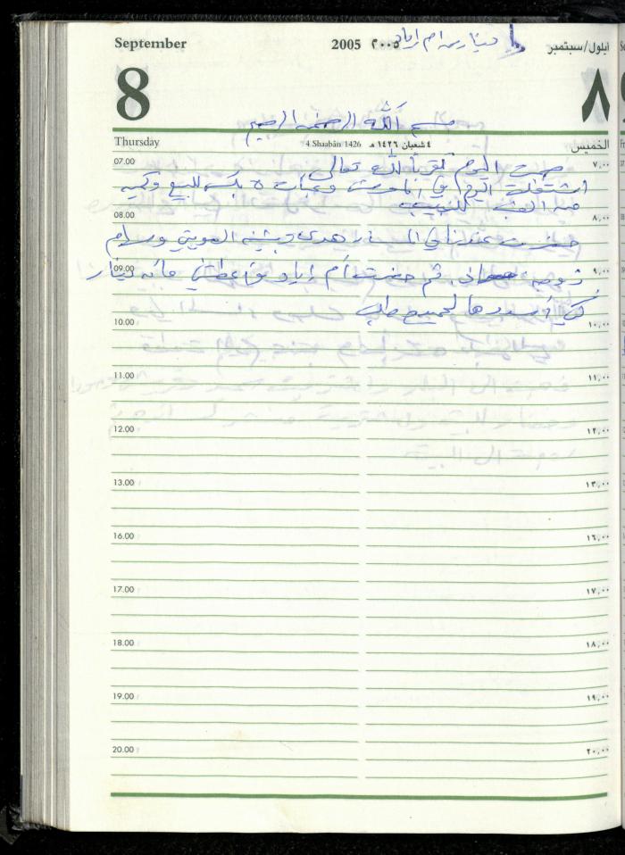 The Diary of Fadeyyeh Darabe, Dura- Hebron, 2005