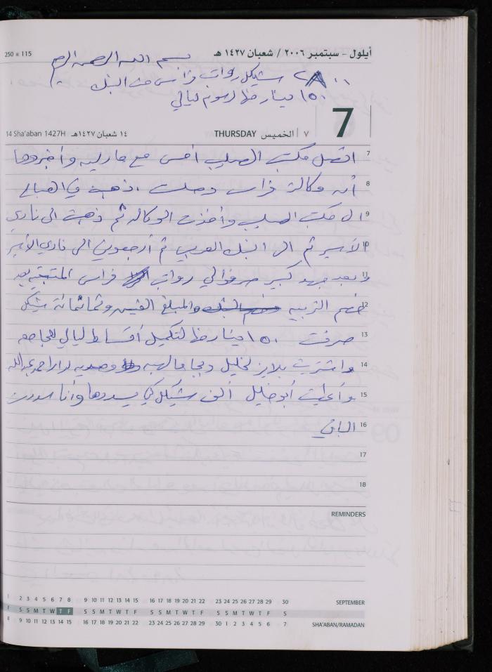 The Diary of Fadeyyeh Darabe, Dura- Hebron, 2006