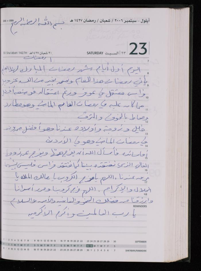 The Diary of Fadeyyeh Darabe, Dura- Hebron, 2006