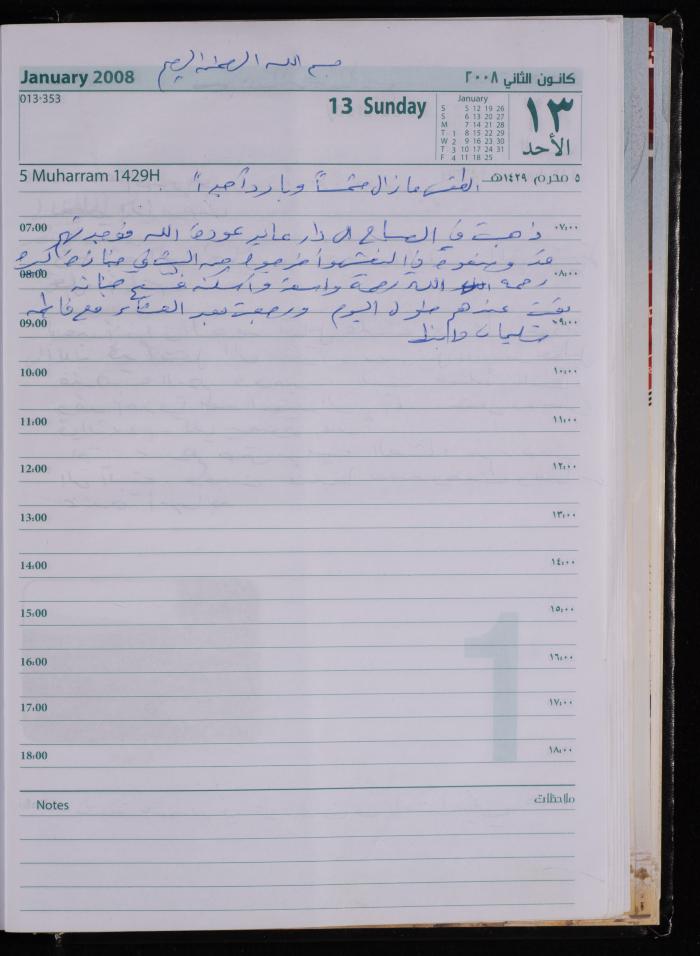 The Diary of Fadeyyeh Darabe, Dura- Hebron, 2008