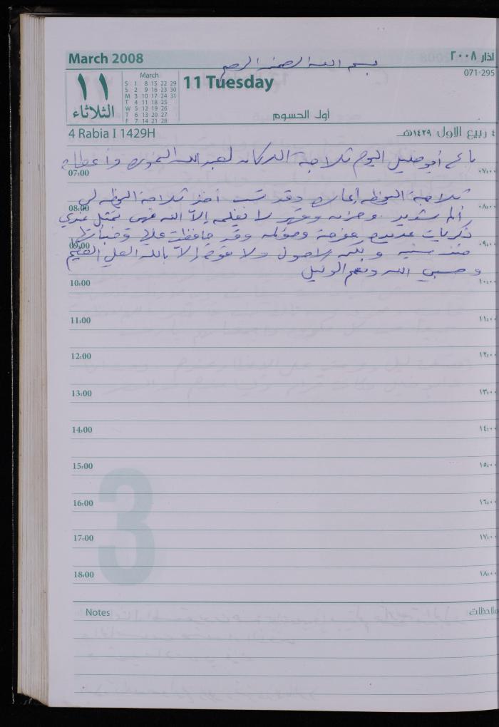 The Diary of Fadeyyeh Darabe, Dura- Hebron, 2008